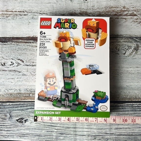 LEGO Super Mario 71388 Expansion Set Boss Sumo Bro Topple Tower 231 pcs/pcz - Picture 6 of 6